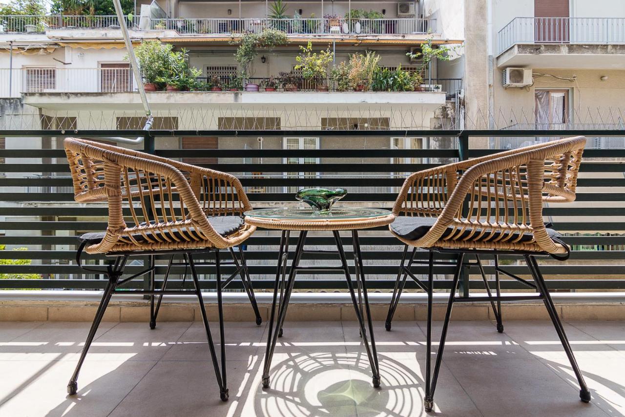 Bright And Spacious 2-Bedrooms Apartment In Athen Exterior foto